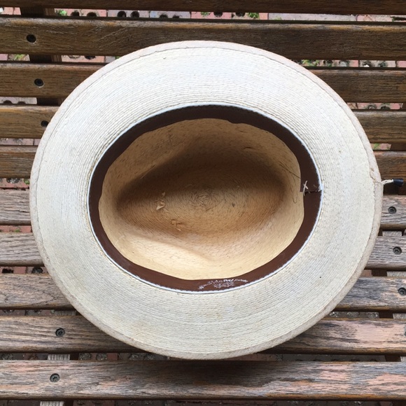 Legitimo FidePal Sahuayo short brim Mexican paper hat homburg style XL - Picture 10 of 16